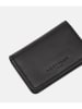 LIEBESKIND BERLIN Leder-Geldbörse in Schwarz - (B)18 x (H)12 x (T)4 cm