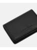 LIEBESKIND BERLIN Leder-Geldbörse in Schwarz - (B)18 x (H)12 x (T)4 cm