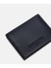LIEBESKIND BERLIN Leder-Kartenetui in Dunkelblau - (B)12 x (H)9 x (T)2 cm
