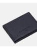 LIEBESKIND BERLIN Leder-Kartenetui in Dunkelblau - (B)12 x (H)9 x (T)2 cm