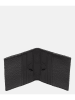 LIEBESKIND BERLIN Leder-Kartenetui in Schwarz - (B)12 x (H)9 x (T)2 cm