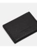 LIEBESKIND BERLIN Leder-Kartenetui in Schwarz - (B)12 x (H)9 x (T)2 cm
