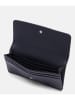 LIEBESKIND BERLIN Leren portemonnee donkerblauw - (B)18 x (H)12 x (D)4 cm