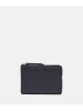 LIEBESKIND BERLIN Leder-Geldbörse in Dunkelblau - (B)18 x (H)12 x (T)4 cm