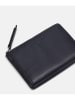 LIEBESKIND BERLIN Leder-Geldbörse in Dunkelblau - (B)18 x (H)12 x (T)4 cm