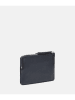 LIEBESKIND BERLIN Leder-Geldbörse in Dunkelblau - (B)18 x (H)12 x (T)4 cm