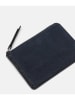 LIEBESKIND BERLIN Leder-Geldbörse in Dunkelblau - (B)18 x (H)12 x (T)4 cm