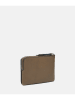 LIEBESKIND BERLIN Leder-Geldbörse in Braun - (B)18 x (H)12 x (T)4 cm