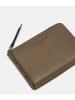 LIEBESKIND BERLIN Leder-Geldbörse in Braun - (B)18 x (H)12 x (T)4 cm