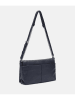 LIEBESKIND BERLIN Leder-Schultertasche in Dunkelblau - (B)27 x (H)18 x (T)9 cm