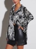 LA Angels Bluse in Schwarz/ Creme