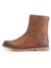 TRAVELIN' Leder-Boots "Beziers" in Hellbraun