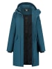 TRAVELIN' Parka "Bodil" in Blau