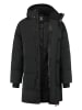TRAVELIN' Wintermantel "Ludvig" in Schwarz
