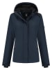 TRAVELIN' Softshelljas "Mette" donkerblauw