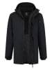 TRAVELIN' Softshelljacke "Ribe" in Schwarz