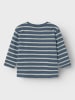 name it Longsleeve "Mniks" donkerblauw/grijs