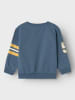 name it Sweatshirt "Niklas" in Dunkelblau/ Orange