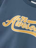 name it Sweatshirt "Niklas" donkerblauw/oranje