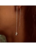 Les Petites Précieuses Zilveren oorhangers met edelstenen