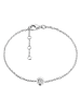 Les Petites Précieuses Zilveren armband met diamant