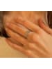 Les Petites Précieuses Silber-Ring mit Edelsteinen