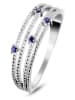 Les Petites Précieuses Silber-Ring mit Edelsteinen