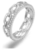 DI GIORGIO Silber-Ring mit Edelsteinen