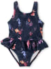 Filibabba Badpak "Eva Rainbow Reef" donkerblauw