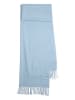 Pieces Schal in Hellblau - (L)195 x (B)65cm