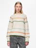 Pieces Sweter w kolorze kremowym