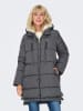 ONLY Wintermantel "Nora" donkergrijs