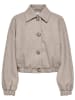 ONLY Hemdjacke "Nancy" in Taupe