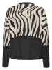 ONLY Pullover "Jade" in Schwarz/ Beige
