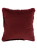 J Line Poduszka w kolorze bordowym - 43 x 42 cm