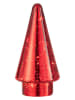J Line Decoratief ledfiguur rood - (B)9 x (H)19 x (D)9 cm
