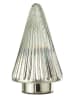 J Line Dekofigur in Transparent/ Silber - (B)11 x (H)20 x (T)11 cm