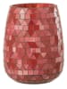 J Line Windlicht in Rot - (H)16 x Ø 12,5 cm