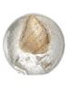 J Line Decoratief object tranparant/goudkleurig - (H)11,5 x Ø 11 cm