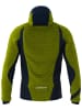 Crazy Fleece vest "Absolution" zwart/groen