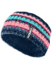 Crazy Hoofdband "Input" donkerblauw/lichtroze