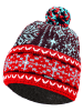 Crazy Beanie "Norge" donkerblauw/ rood