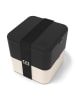 Monbento Lunchbox in Schwarz/ Creme - 1,7 l