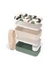 Monbento Lunchbox "Birds" in Creme/ Grün - 1 l