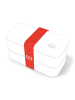 Monbento 5-delige lunchset zwart/rood
