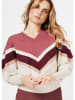 4funkyflavours Pullover in Beige/ Beere
