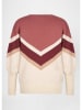 4funkyflavours Pullover in Beige/ Beere