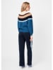 4funkyflavours Pullover in Blau/ Beige