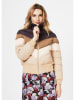 4funkyflavours Übergangsjacke in Beige/ Bordeaux