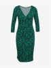 orsay Kleid in Grün/ Schwarz